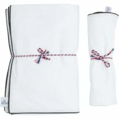 BONSON - Housse De Couette En Percale De Coton - Blanc 260x240cm -chambre à coucher Soldes Housse de couette BONSON 27483992 D 2