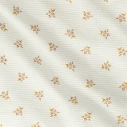 MOUCHOIR - Housse De Couette En Lin Et Coton Motif Argan - Jaune 240x220cm -chambre à coucher Soldes Housse de couette MOUCHOIR 27448526 Z 1