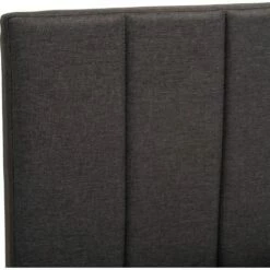 LUNA - Lit 2 Places Recouvert De Tissu - Gris 160x200cm 10 LUNA - Lit 2 Places Recouvert De Tissu - Gris 160x200cm -chambre à coucher Soldes LIT LUNA 27307595 Z 2