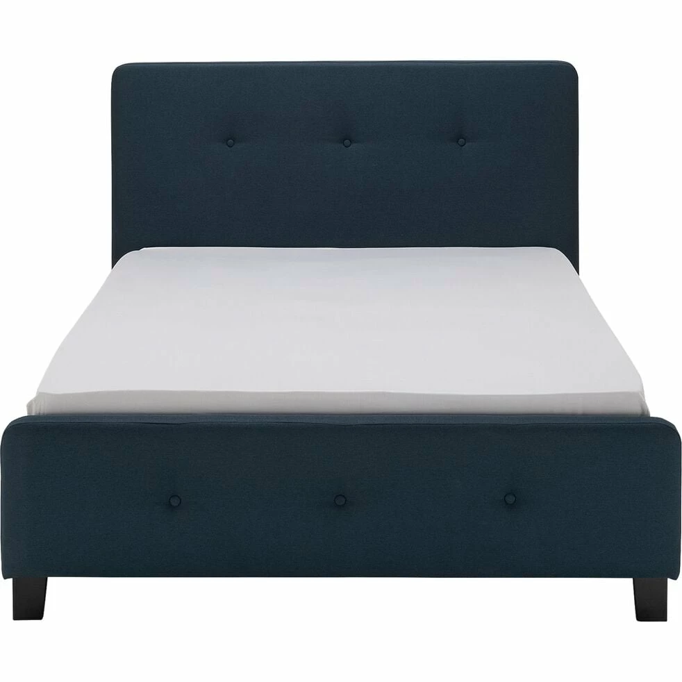 THAU - Lit-coffre 2 Places En Tissu - Bleu Figuerolles 140x200cm 3 THAU - Lit-coffre 2 Places En Tissu - Bleu Figuerolles 140x200cm