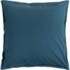 FLORE - Lot De 2 Taies D'oreiller En Percale De Coton - Bleu Figuerolles 65x65cm -chambre à coucher Soldes LOT 2 TAIES FLORE 27390023 F 1