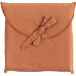 FLORE - Lot De 2 Taies D'oreiller En Percale De Coton - Brun Rustrel 65x65cm -chambre à coucher Soldes LOT 2 TAIES FLORE 27390184 D 1