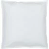 FLORE - Lot De 2 Taies D'oreiller En Percale De Coton - Blanc 65x65cm -chambre à coucher Soldes LOT DE 2 TAIES 65X65 FLORE 26738680 F 1