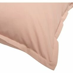 FLORE - Lot De 2 Taies D'oreiller En Percale De Coton - Rose Salina 50x70cm -chambre à coucher Soldes LOT DE 2 TAIES FLORE 27389744 Z 1