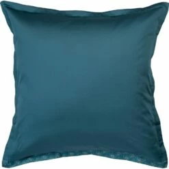 SOUN - Lot De 2 Taies D'oreiller En Satin De Coton - Motifs Jasmin 63x63cm -chambre à coucher Soldes LOT DE 2 TAIES SOUN 26479347 F 2