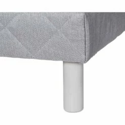 CYLINDRE - Lot De 4 Pieds De Sommier Gris Borie