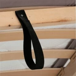 BALME - Lit-coffre 2 Places En Bois 140x200cm - Effet Chêne Clair -chambre à coucher Soldes Lit coffre BALME 26733180 Z 1