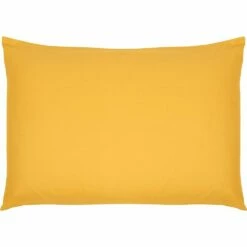 CALANQUES - Lot De 2 Taies D'oreiller En Coton - Jaune Genet 50x70cm