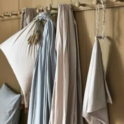 CALANQUES - Lot De 2 Taies D'oreiller En Coton - Beige Alpilles 50x70cm 7 CALANQUES - Lot De 2 Taies D'oreiller En Coton - Beige Alpilles 50x70cm -chambre à coucher Soldes Lot de 2 taies CALANQUES 27100523 A 1