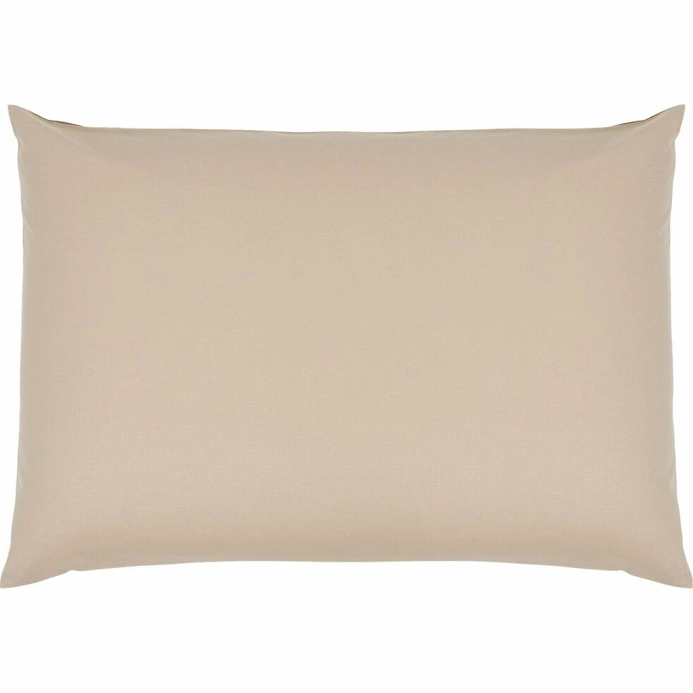 CALANQUES - Lot De 2 Taies D'oreiller En Coton - Beige Alpilles 50x70cm 3 CALANQUES - Lot De 2 Taies D'oreiller En Coton - Beige Alpilles 50x70cm