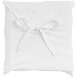 EZIO - Lot De 2 Taies D'oreiller En Percale De Coton Liseret Tressé Beige Alpilles - Blanc 50x70cm -chambre à coucher Soldes Lot de 2 taies d oreiller EZIO 27446348 D 1