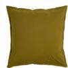 FLORE - Lot De 2 Taies D'oreiller En Percale De Coton - Jaune Alep 65x65cm 1 FLORE - Lot De 2 Taies D'oreiller En Percale De Coton - Jaune Alep 65x65cm -chambre à coucher Soldes Lot de 2 taies d oreiller FLORE 27179741 F 1