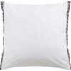 KISSOS - Lot De 2 Taies D'oreiller En Percale De Coton 65x65cm - Blanc -chambre à coucher Soldes Lot de 2 taies d oreiller KISSOS 27573167 F 1