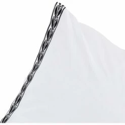 KISSOS - Lot De 2 Taies D'oreiller En Percale De Coton 65x65cm - Blanc -chambre à coucher Soldes Lot de 2 taies d oreiller KISSOS 27573167 Z 2