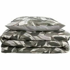 SARA - Lot De 2 Taies D'oreiller En Coton - Motifs Laurier 50x70cm -chambre à coucher Soldes Lot de 2 taies d oreiller SARA 26488141 D 2