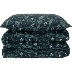 AZALEE - Lot De 2 Taies D'oreiller En Percale De Coton - Motifs Fleurs D'oranger 50x70cm -chambre à coucher Soldes Lot de 2 taies oreiller 50x70 AZALEE 26743028 D 2