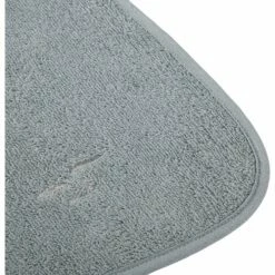 PLUME - Lot De 3 Bavoirs Bébé Bleu, Blanc Et Jaune En Coton Bio Et Broderie Lurex -chambre à coucher Soldes Lot de 3 bavoirs Plume 27173749 Z 1