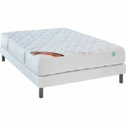 CYLINDRE - Pieds De Sommier Gris Restanque H20cm (jeu De 4) -chambre à coucher Soldes Lot de 4 pieds de sommier CYLINDRE 26488592 A 1