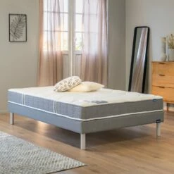 DIAGONAL - Matelas Bultex En Mousse Accueil équilibré - 140x190cm -chambre à coucher Soldes MATELAS DIAGONAL 27368039 A 1
