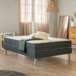 RESSIA - Matelas Alinea à Ressorts Accueil Ferme - 140x190cm -chambre à coucher Soldes MATELAS RESIA 27408353 A 1