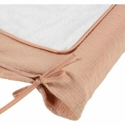 NUAGE - Matelas à Langer En Gaze De Coton Brodé - Rose Salina 10 NUAGE - Matelas à Langer En Gaze De Coton Brodé - Rose Salina -chambre à coucher Soldes Matelas a langer Nuage 27447192 Z 1