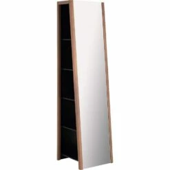 CRUZ - Miroir Sur Pied Avec Rangement H200cm - Naturel 7 CRUZ - Miroir Sur Pied Avec Rangement H200cm - Naturel -chambre à coucher Soldes Miroir sur pied CRUZ 27447970 B 1