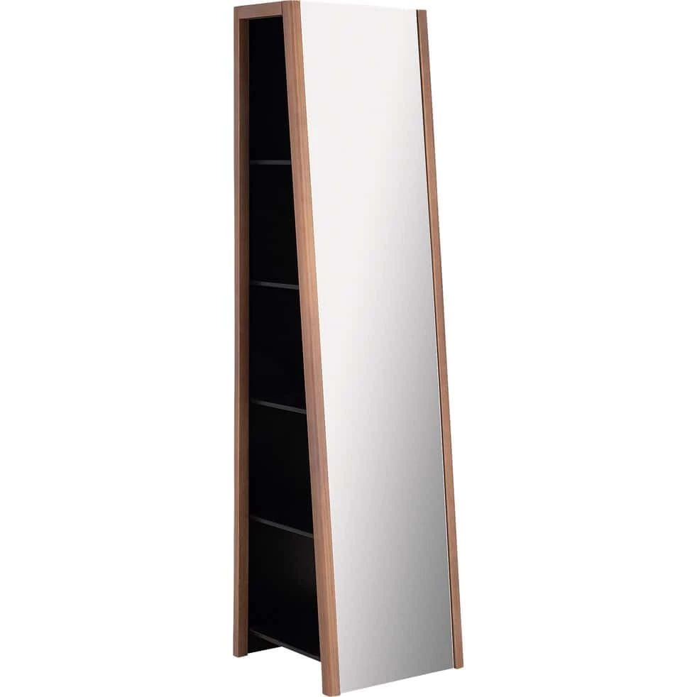 CRUZ - Miroir Sur Pied Avec Rangement H200cm - Naturel 4 CRUZ - Miroir Sur Pied Avec Rangement H200cm - Naturel – Image 2