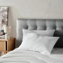 SOAN - Lot De 2 Oreillers Fermes En Percale De Coton Thermorégulant - Blanc 50x70cm 7 SOAN - Lot De 2 Oreillers Fermes En Percale De Coton Thermorégulant - Blanc 50x70cm -chambre à coucher Soldes OREILLER SOAN 27328026 A 1