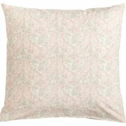 DAMGALI - Housse De Couette 240x220cm Et 2 Taies D'oreiller 63x63cm En Coton - Motifs Indien Rose -chambre à coucher Soldes PARURE DAMGALI 27405703 F 2