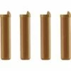 BASIK - Pieds De Sommier Cadre à Lattes En Hêtre Massif H22cm (jeu De 4)