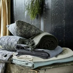 BELCODENE - Couvre-lit Tissé En Coton - Blanc Ventoux 230x250cm -chambre à coucher Soldes PLAID BELCODENE 26498386 A 1