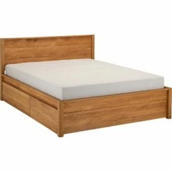 RENO - Panneau De Finition En Chêne Pour Lit Reno 180x200cm - Bois Clair -chambre à coucher Soldes Panneau de finition RENO 27426166 G 1