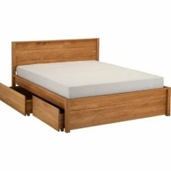 RENO - Panneau De Finition En Chêne Pour Lit Reno 180x200cm - Bois Clair -chambre à coucher Soldes Panneau de finition RENO 27426166 G 2