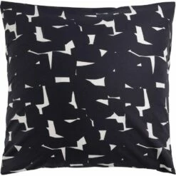 MATTI - Housse De Couette 140x200cm Et 1 Taie D'oreiller 63x63cm En Coton - Noir Et Blanc 7 MATTI - Housse De Couette 140x200cm Et 1 Taie D'oreiller 63x63cm En Coton - Noir Et Blanc -chambre à coucher Soldes Parure MATTI 27456200 F 2