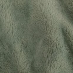 MARIUS - Plaid Imitation Fourrure - Vert Olivier 180x220cm -chambre à coucher Soldes Plaid MARIUS 27525708 Z 2