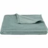 ROBIN - Couvre Lit Doux - Bleu Calaluna 180x220cm -chambre à coucher Soldes Plaid ROBIN 27124369 F 1