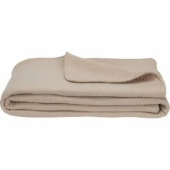 TESSALY - Couvre-lit En Gaze De Coton - Beige Alpilles 180x230cm