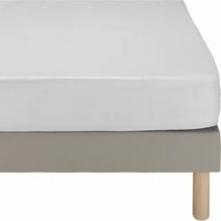 BASILE - Protège-matelas Imperméable En Coton Recyclé 90x140cm Bonnet 19cm