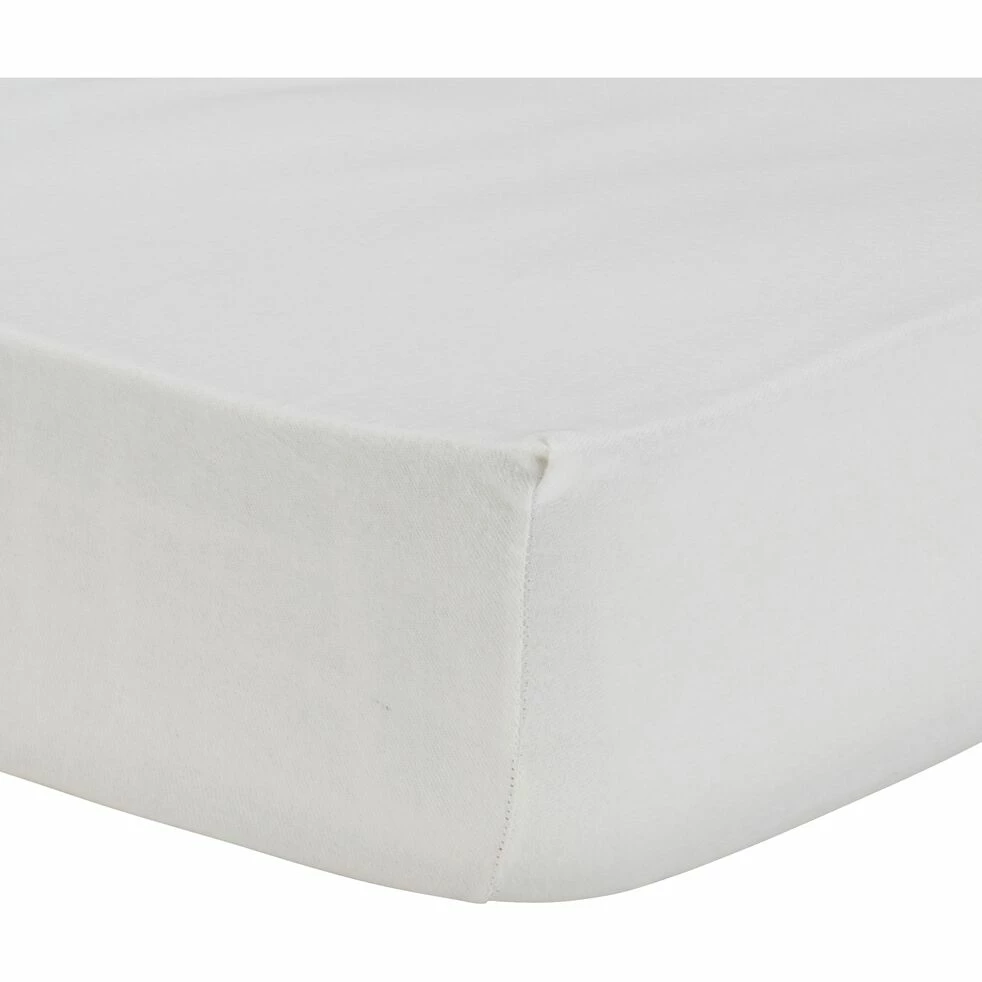 BORIE - Protège-matelas En Coton Bio 90x200 Cm Bonnet 30cm 4 BORIE - Protège-matelas En Coton Bio 90x200 Cm Bonnet 30cm – Image 2