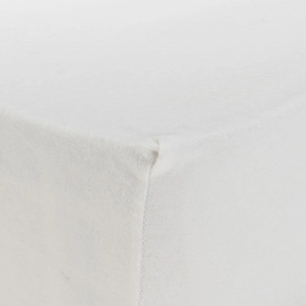 BORIE - Protège-matelas En Coton Bio 90x200 Cm Bonnet 30cm 5 BORIE - Protège-matelas En Coton Bio 90x200 Cm Bonnet 30cm – Image 3