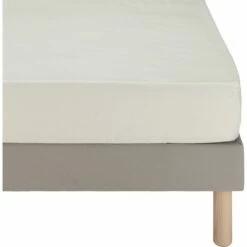 BORIE - Protège-matelas En Coton Bio 160x200cm Bonnet 30cm