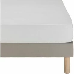 EXTENS - Protège-matelas Extensible 100% Coton 90x200 Cm Bonnet 30cm