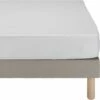 ROSIE - Protège-matelas Imperméable En Coton Recyclé 140x200cm Bonnet 30cm
