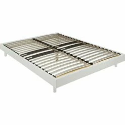 DECOKIT - Sommier Tapissier Blanc Alinéa 12,5 Cm En Kit - 160x200 Cm
