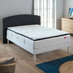 MEMO 7 - Surmatelas Mousse Mémoire De Forme Bultex 7cm - 160x200cm -chambre à coucher Soldes SURMATELAS 160X200 MEMO 7 25558708 A 2