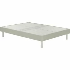 LEO - Sommier Tapissier Morphologique 15 Cm - 140x200 Cm -chambre à coucher Soldes Sommier LEO 27375983 B 1