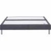 RAMBLAS - Double Sommier Tapissier Bultex à Lattes - Gris 160x200cm -chambre à coucher Soldes Sommier RAMBLAS 27444092 F 1