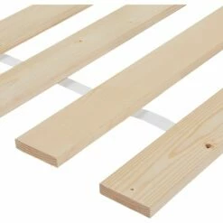 ROUSSE - Sommier Déroulable à Lattes 140x200cm -chambre à coucher Soldes Sommier ROUSSE 26823294 Z 1