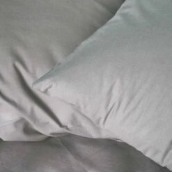 CALANQUES - Lot De 2 Taies D'oreiller En Coton - Gris Restanque 65x65cm -chambre à coucher Soldes TAIE D 39 OREILLER CALANQUES 26437606 A 2