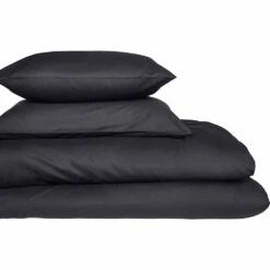 CALANQUES - Lot De 2 Taies D'oreiller En Coton - Gris Calabrun 65x65ccm -chambre à coucher Soldes TAIE D 39 OREILLER CALANQUES 26437705 D 2